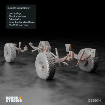 M1008 GM Pickup 4″ Lift Kit (for AK Interactive)