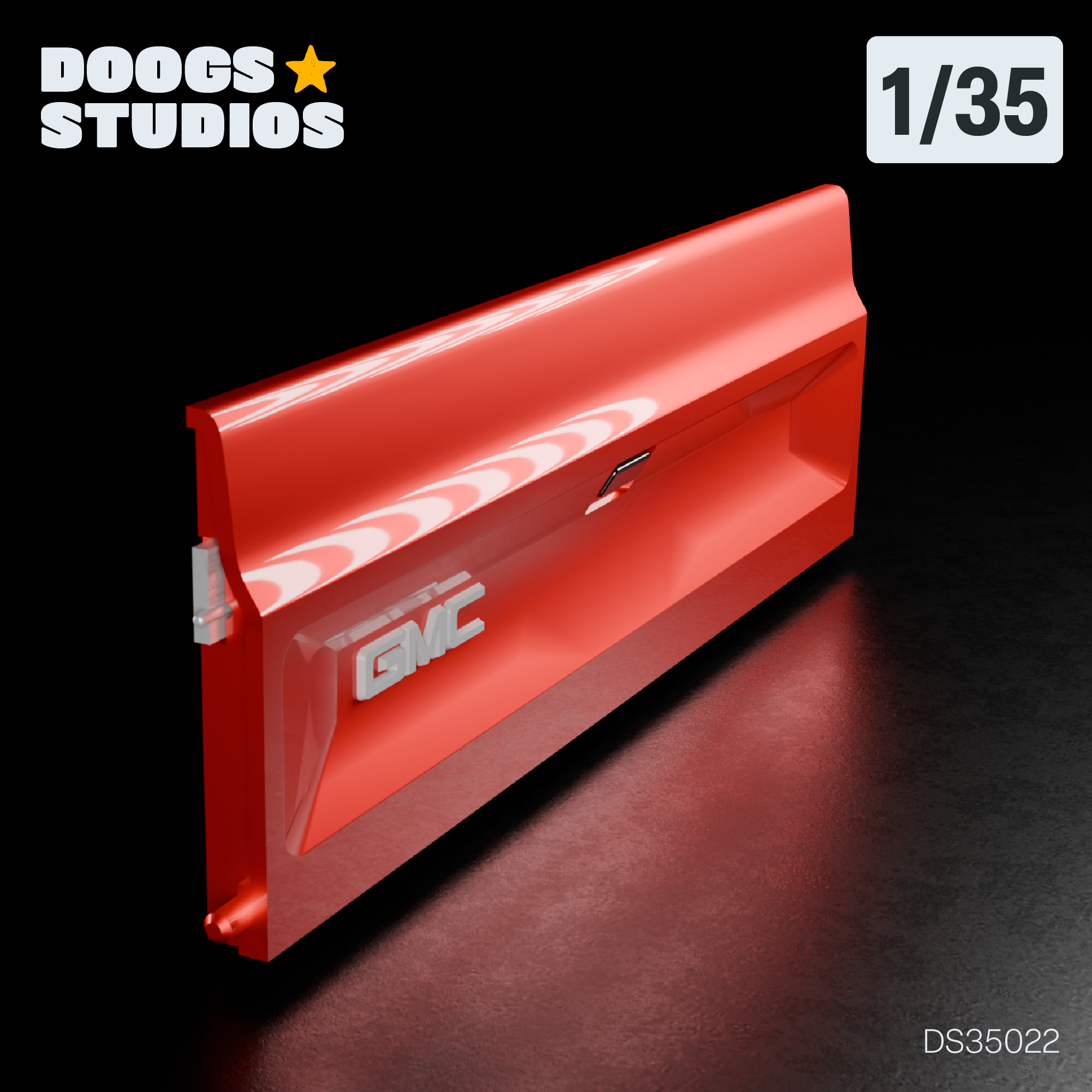1/35 M1008 GM Pickup Tailgate (GMC)
