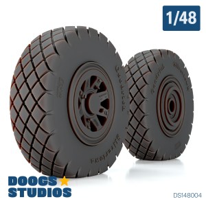 P-47N Diamond Tread Wheels “A” (for MiniArt)