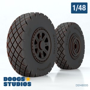 P-47N Diamond Tread Wheels “B” (for Miniart)