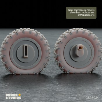 Kubelwagen Tires – Type 1 (for Meng) – DIGITAL DOWNLOAD
