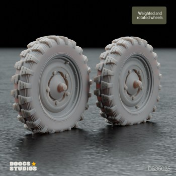 Kubelwagen Tires – Type 2 (for Meng) (DIGITAL DOWNLOAD)
