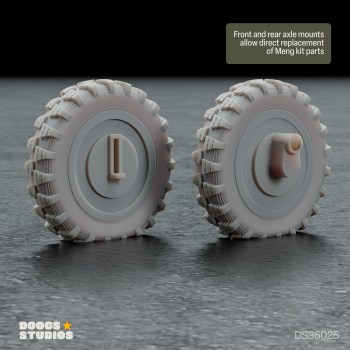 Kubelwagen Tires – Type 2 (for Meng) (DIGITAL DOWNLOAD)