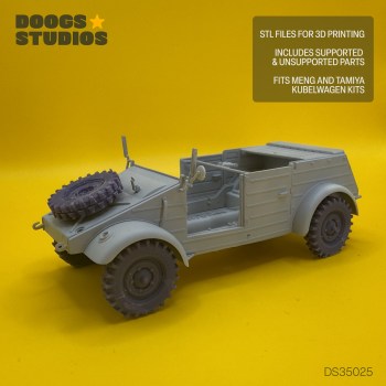 Kubelwagen Tires – Type 2 (for Meng) (DIGITAL DOWNLOAD)