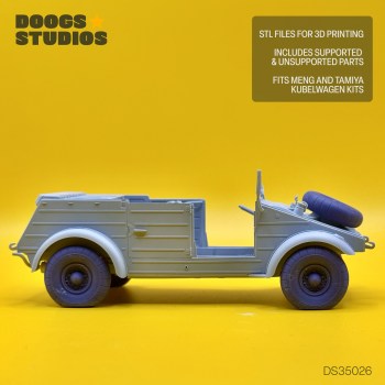 Kubelwagen Balloon Tires (for Meng) (DIGITAL DOWNLOAD)