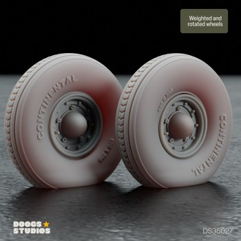 Kubelwagen Balloon Radial Tires (for Meng) (DIGITAL DOWNLOAD)