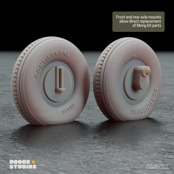 Kubelwagen Balloon Radial Tires (for Meng) (DIGITAL DOWNLOAD)