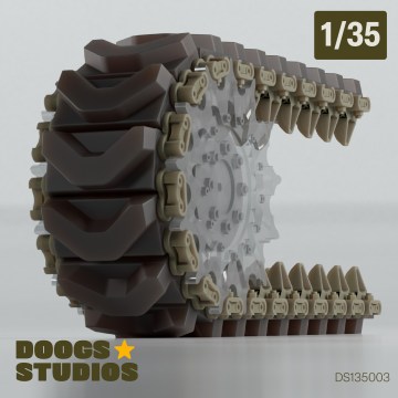 1/35 Sherman T48 Workable Tracks (Fresh)