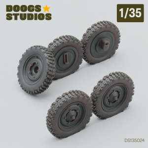 1/35 Kubelwagen Tires – Type 1 (for Meng)