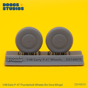 1/48 Early P-47 Thunderbolt Wheels (for Dora Wings)