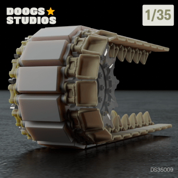 1/35 Sherman Track Duckbills - Square