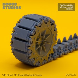 1/16 Stuart T16 (Fresh) Workable Tracks