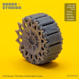 1/35 Stuart T16 (Worn) Workable Tracks