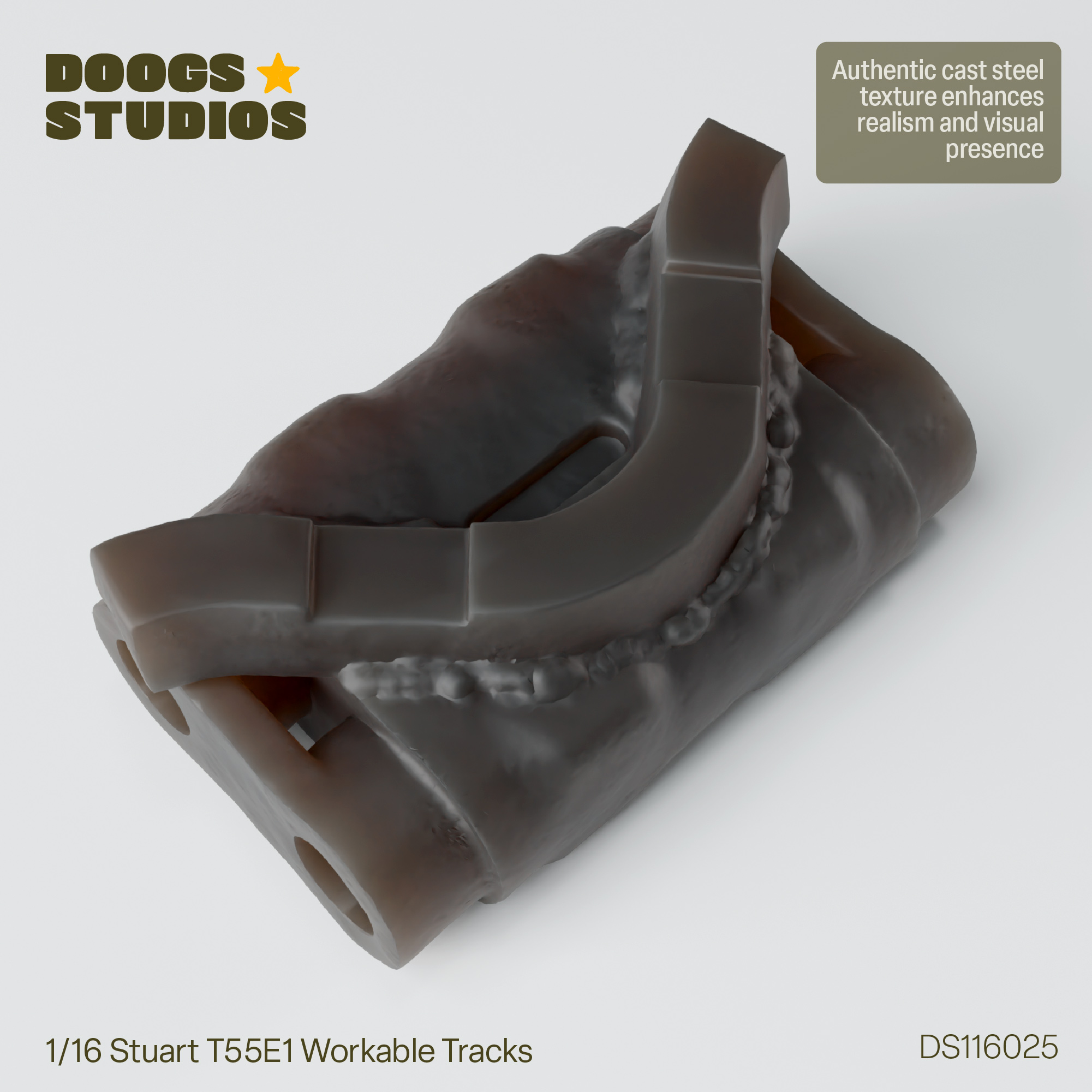1/16 Stuart T55E1 Workable Tracks - Image 3