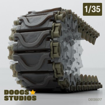 1/35 Sherman T54E2 Workable Tracks