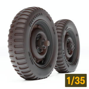 Jeep Wheel Set 2 (Tamiya)