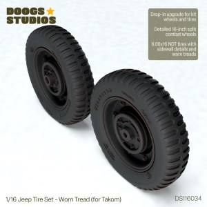Jeep Wheel Set – Fresh (Takom)