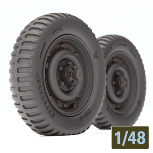 Jeep Wheel Set 2 (for Tamiya)