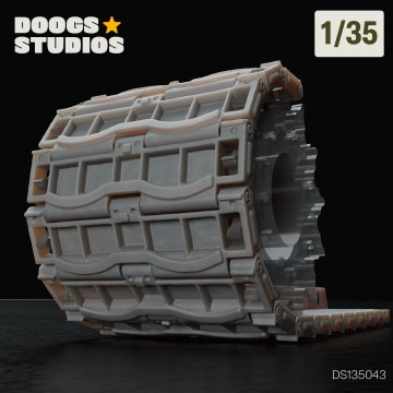 1/35 Sherman T66 HVSS Workable Tracks (Digital Download)