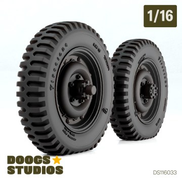 1/16 Jeep Wheel Set - Fresh (Takom)