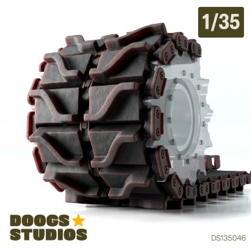 1/35 Sherman T80E5 HVSS Workable Tracks (IDF)