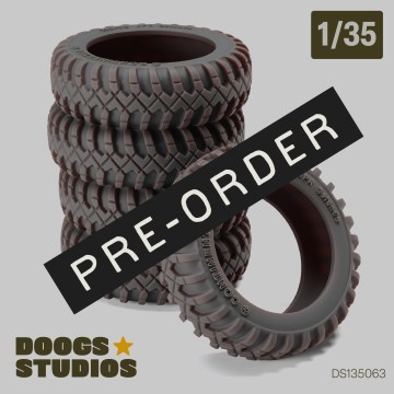 1/35 Schwimmwagen Loose Tires