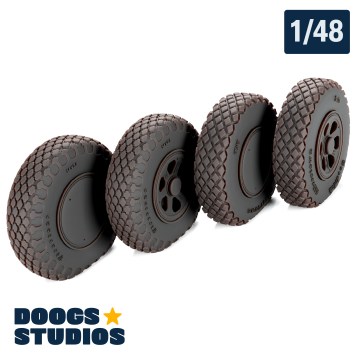 1/48 P-47D Wheels