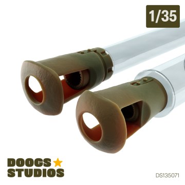 1/35 M28A1/A2 Muzzle Brake Set