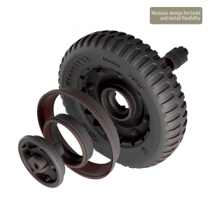 Jeep Trailer Wheel Set 4 (Takom) [PRE-ORDER]