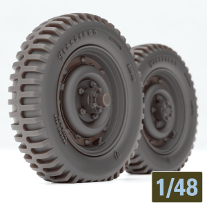 Jeep Wheel Set 1 (for Tamiya) [PRE-ORDER]