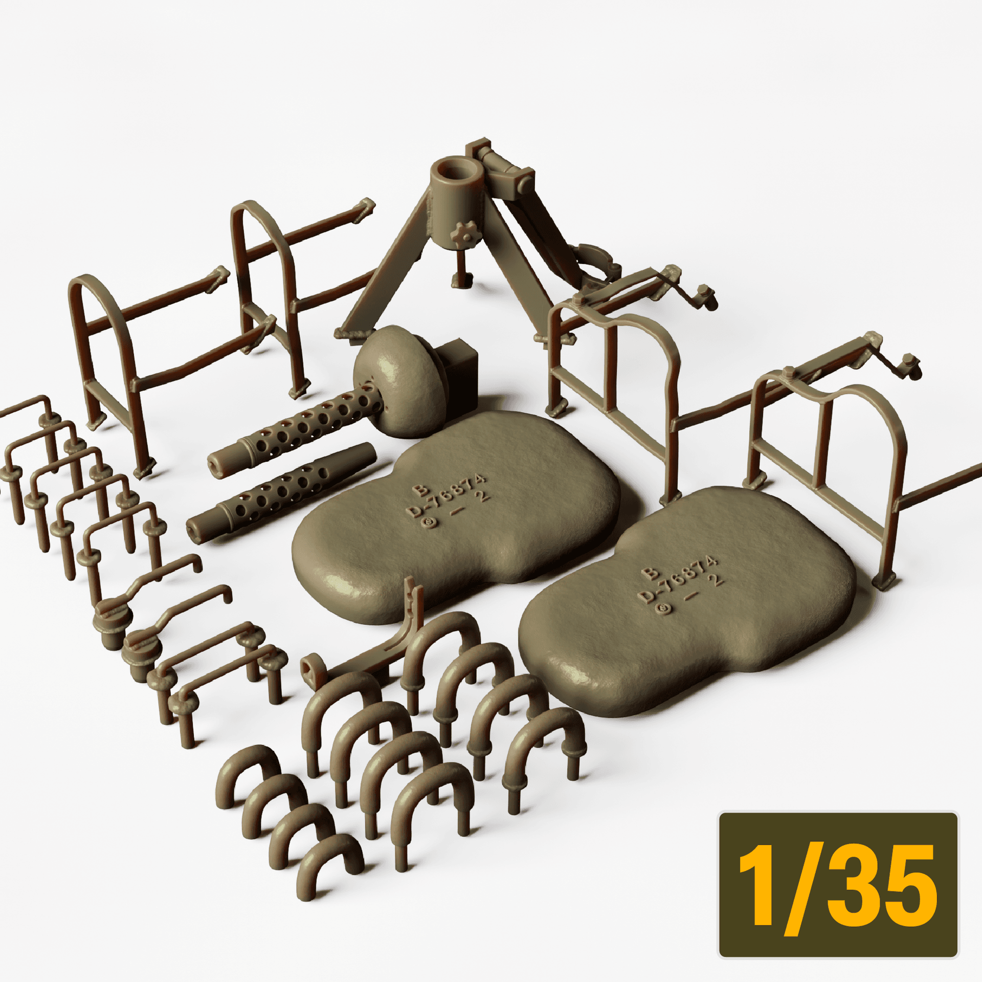 M24 Chaffee Detail Up Set (Tamiya) [PRE-ORDER]