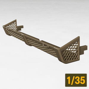 M24 Chaffee Rear Stowage Basket (Tamiya)