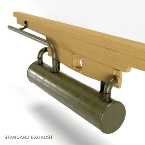 [PRE-ORDER] RSO/01 Exhaust (Tamiya)