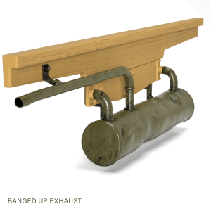 [PRE-ORDER] RSO/01 Exhaust (Tamiya)