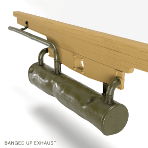 [PRE-ORDER] RSO/01 Exhaust (Tamiya)