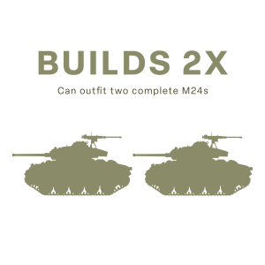 [PRE-ORDER] M24 Chaffee Suspension Upgrade Set – Terrain Posed