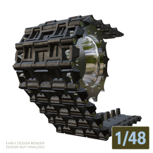 [PRE-ORDER] T81 Workable Tracks (WWII Pershing)